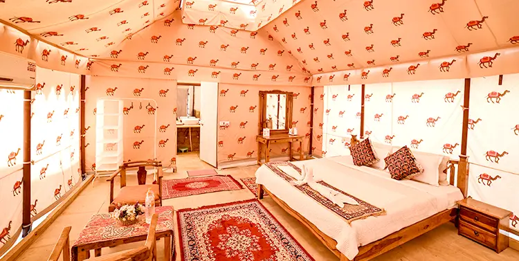 swiss room at Jaisalmer